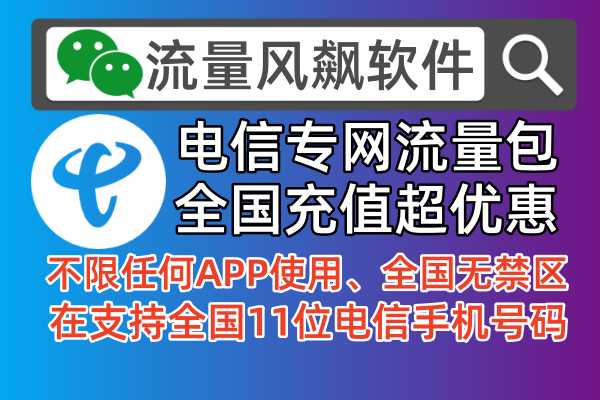 📱2024年最新！电信专网流量包充值平台大揭秘🔍
